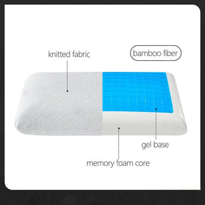 SlipiKool Gel Cooling Memory Foam Pillow for Hot Sleepers UK