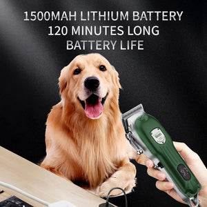 Snipawsi Ultra-Quiet Cordless Pet Grooming Clippers for Dogs and Cats