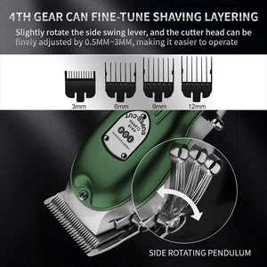 Snipawsi Ultra-Quiet Cordless Pet Grooming Clippers for Dogs and Cats