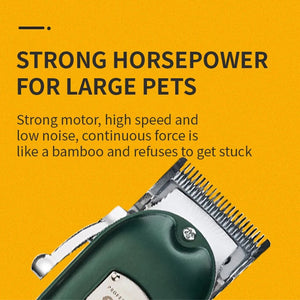Snipawsi Ultra-Quiet Cordless Pet Grooming Clippers for Dogs and Cats