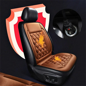 SnugRaxis Heated Car Seat Cushions 12V Front Pair
