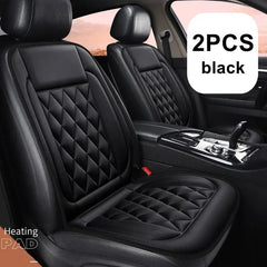 SnugRaxis Heated Car Seat Cushions 12V Front Pair