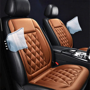 SnugRaxis Heated Car Seat Cushions 12V Front Pair