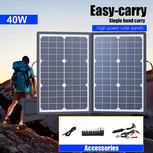SolariFol Portable Foldable Solar Panel for Camping & Hiking UK