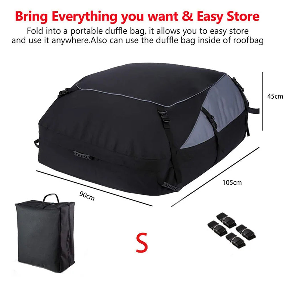 StowRaxi Waterproof Car Roof Cargo Carrier Bag