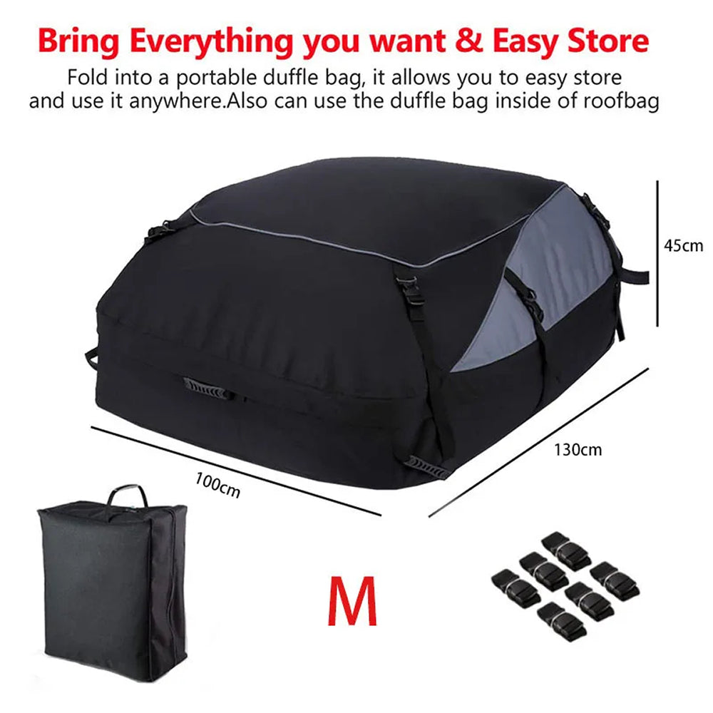 StowRaxi Waterproof Car Roof Cargo Carrier Bag