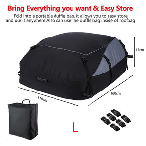 StowRaxi Waterproof Car Roof Cargo Carrier Bag