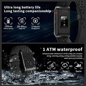 StryaVex GPS Smart Bracelet Fitness Tracker - 30-Day Battery