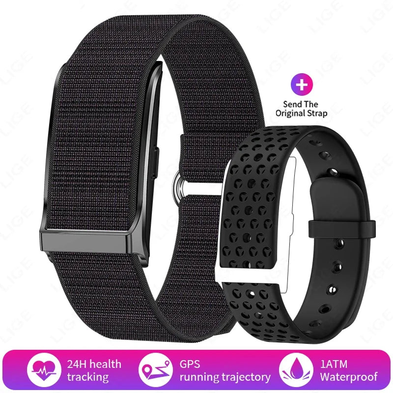 StryaVex GPS Smart Bracelet Fitness Tracker - 30-Day Battery