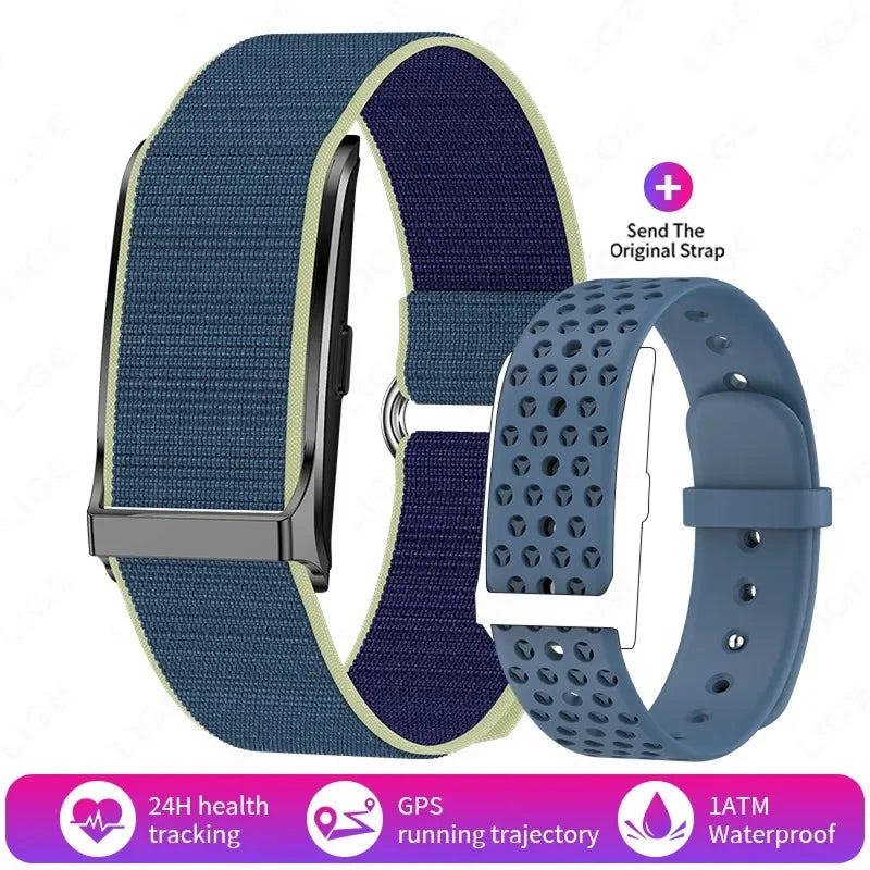 StryaVex GPS Smart Bracelet Fitness Tracker - 30-Day Battery