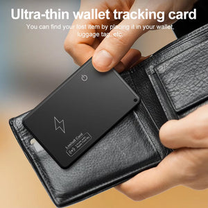 TrackyLet Slim Smart Wallet Tracker Card for Apple Find My