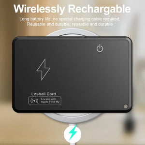 TrackyLet Slim Smart Wallet Tracker Card for Apple Find My
