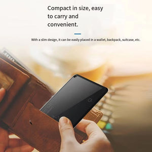 TrackyLet Slim Smart Wallet Tracker Card for Apple Find My