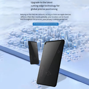 TrackyLet Slim Smart Wallet Tracker Card for Apple Find My