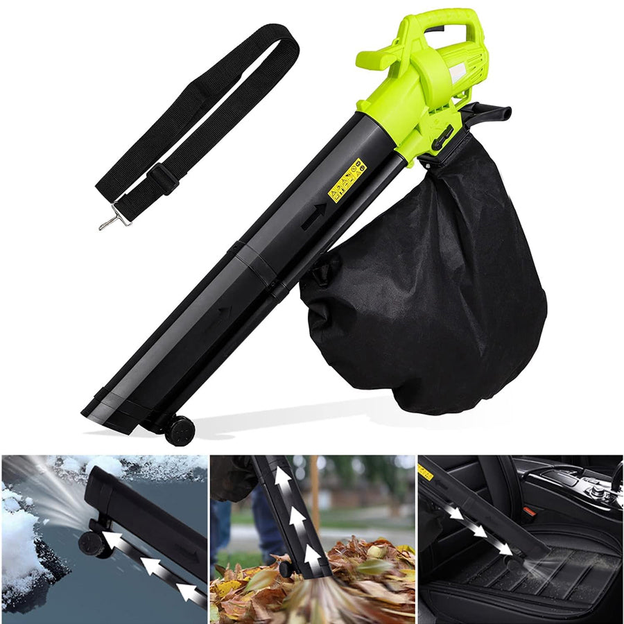 VacoLeaf 3000W Leaf Vacuum Blower & Shredder UK
