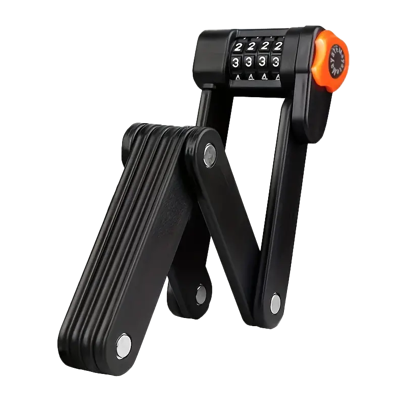 ViosChain Military-Grade Folding Bike Lock - Keyless Security