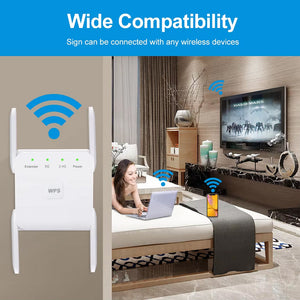 WiBoofy WiFi Range Extender | Boost Your Home Signal