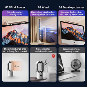 WindDorax Bladeless Fan | Safe, Silent & Space-Saving Cooling