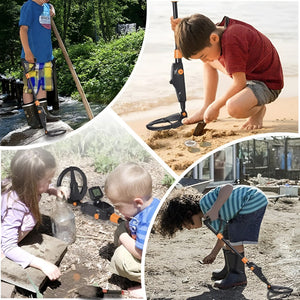 Zorby Metal Detector for Kids 6-12 | 10.5" Deep Detection