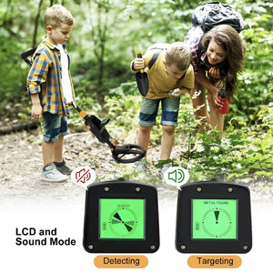 Zorby Metal Detector for Kids 6-12 | 10.5" Deep Detection