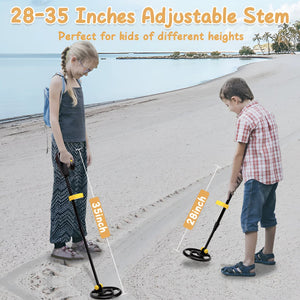 Zorby Metal Detector for Kids 6-12 | 10.5" Deep Detection