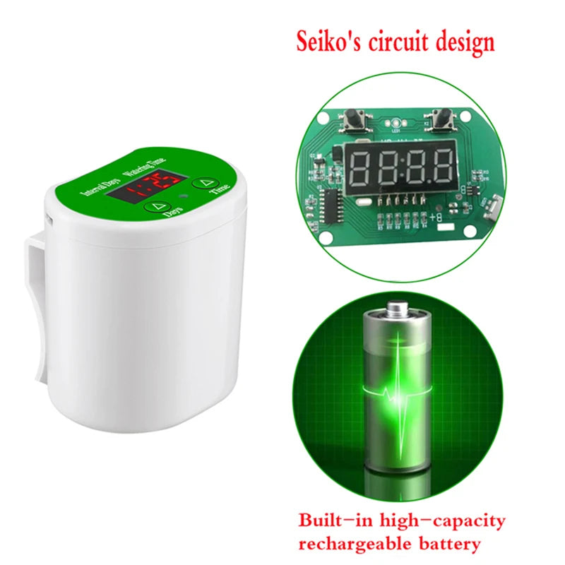DrippyVex Digital Drip Irrigation for Automatic Indoor Plant Care