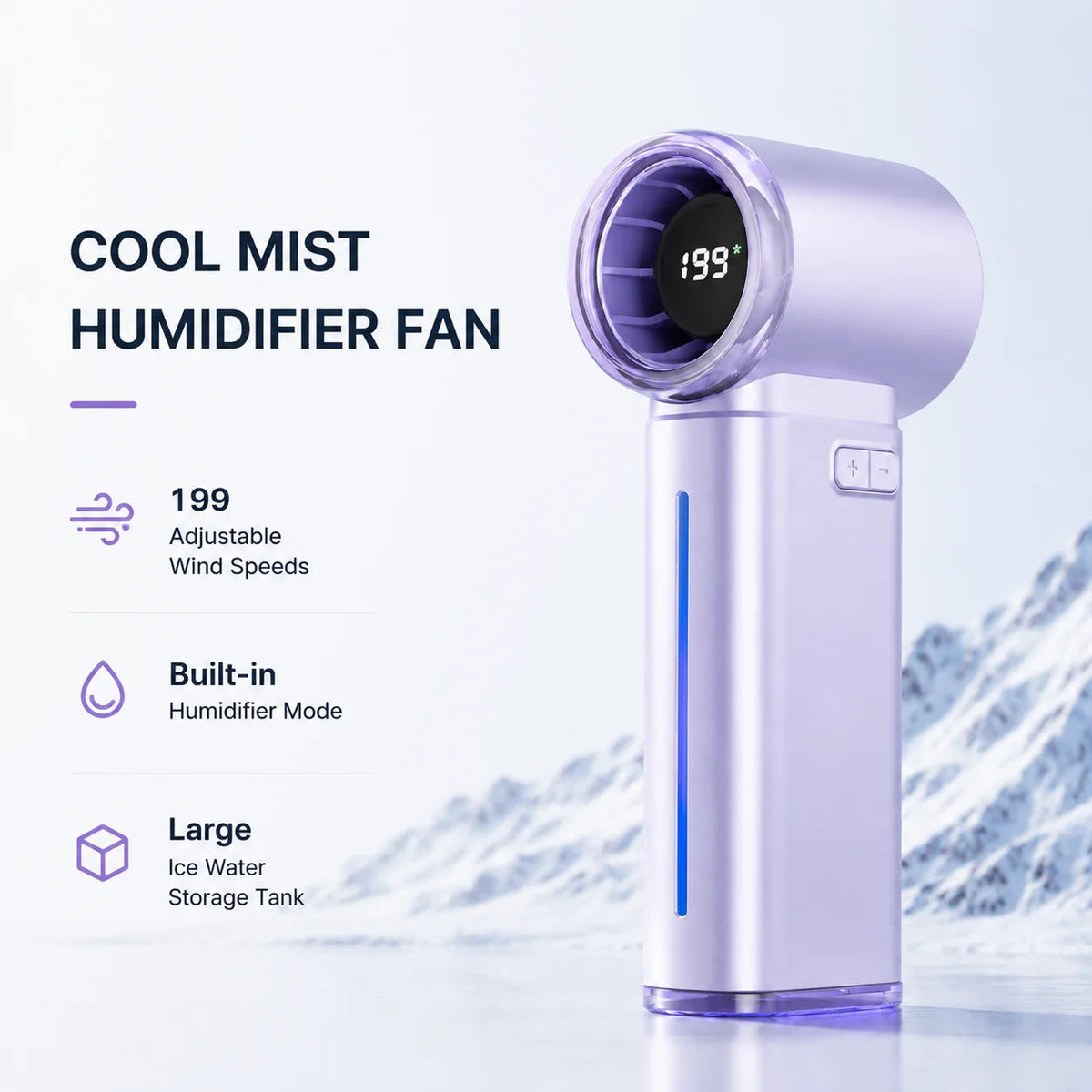 MistsyGo Handheld Misting Fan UK