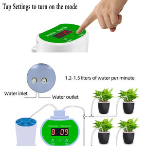 DrippyVex Digital Drip Irrigation for Automatic Indoor Plant Care