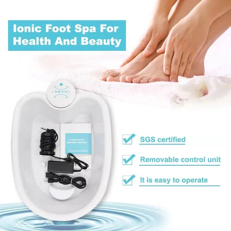 Ionnalux Ionic Foot Detox Machine with Built-In Massage