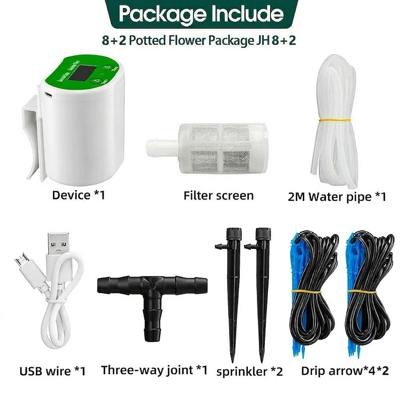 DrippyVex Digital Drip Irrigation for Automatic Indoor Plant Care