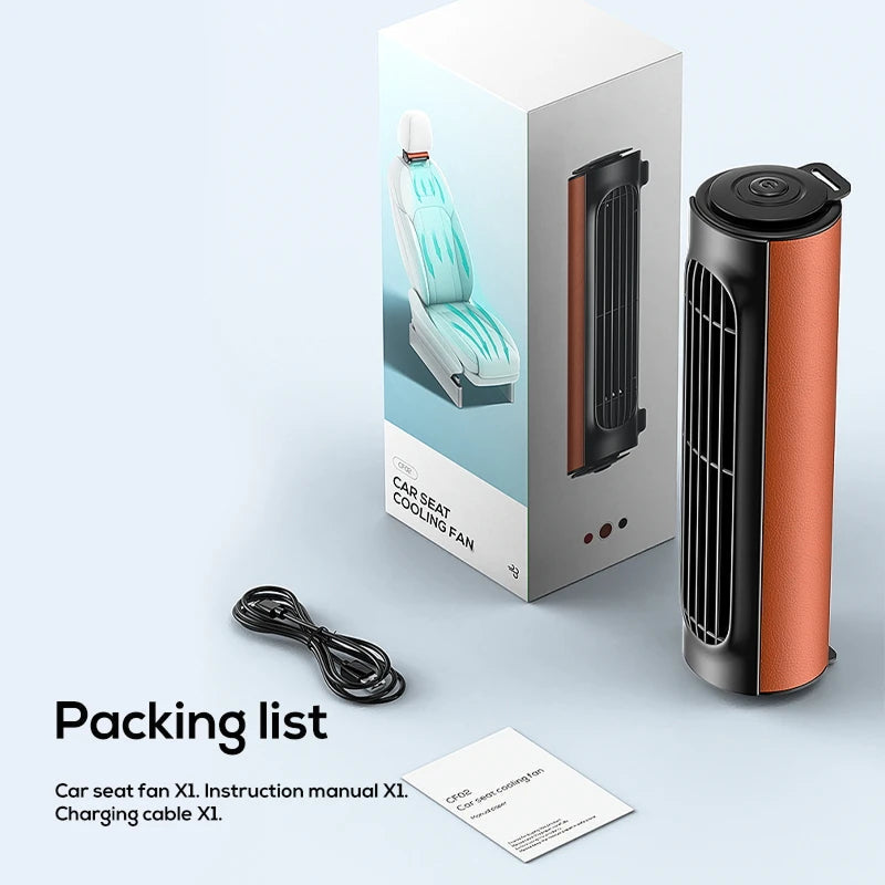 DriviKool USB Car Cooling Fan with 3 Speeds