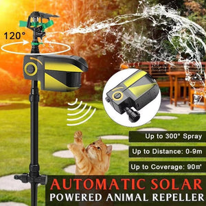 Sprynxie Solar Motion-Activated Garden Pest Deterrent