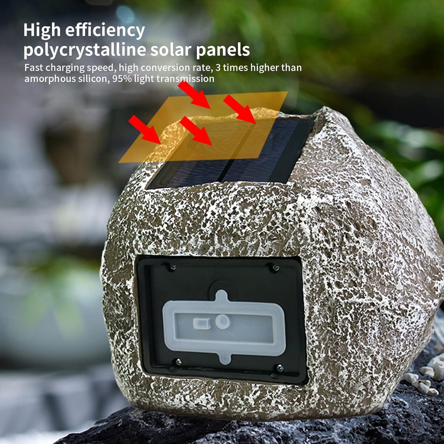 SoniiBloom Solar Powered 360 Degree Outdoor Garden Speaker