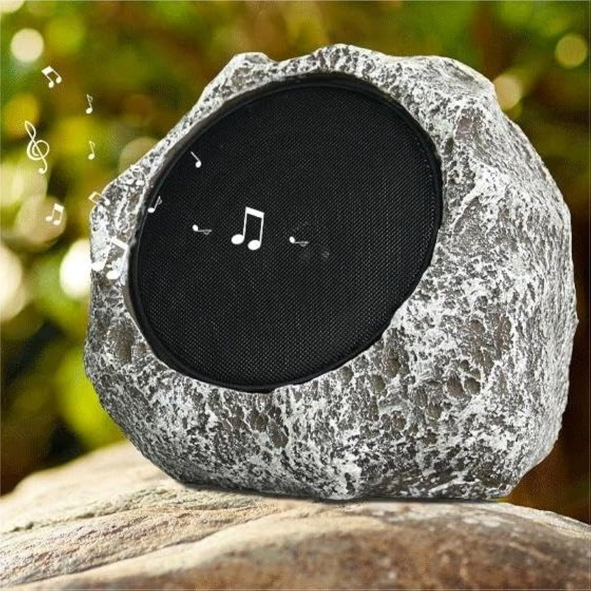 SoniiBloom Solar Powered 360 Degree Outdoor Garden Speaker