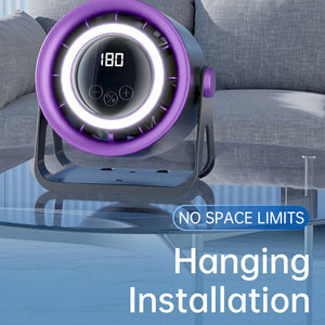MinyKool Bladeless Quiet Desk Fan with 180 Speed Levels