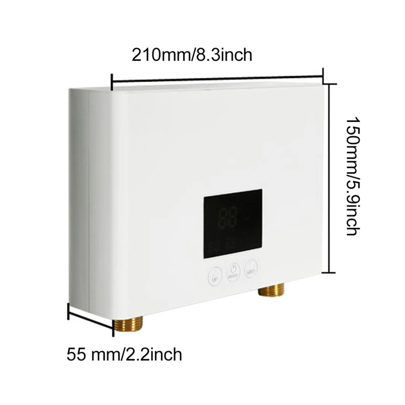 HeateSnap 3000W Electric Tankless Water Heater