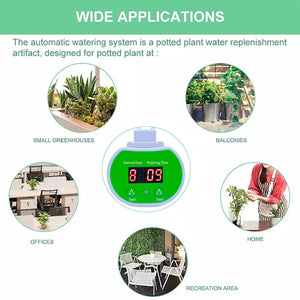 DrippyVex Digital Drip Irrigation for Automatic Indoor Plant Care