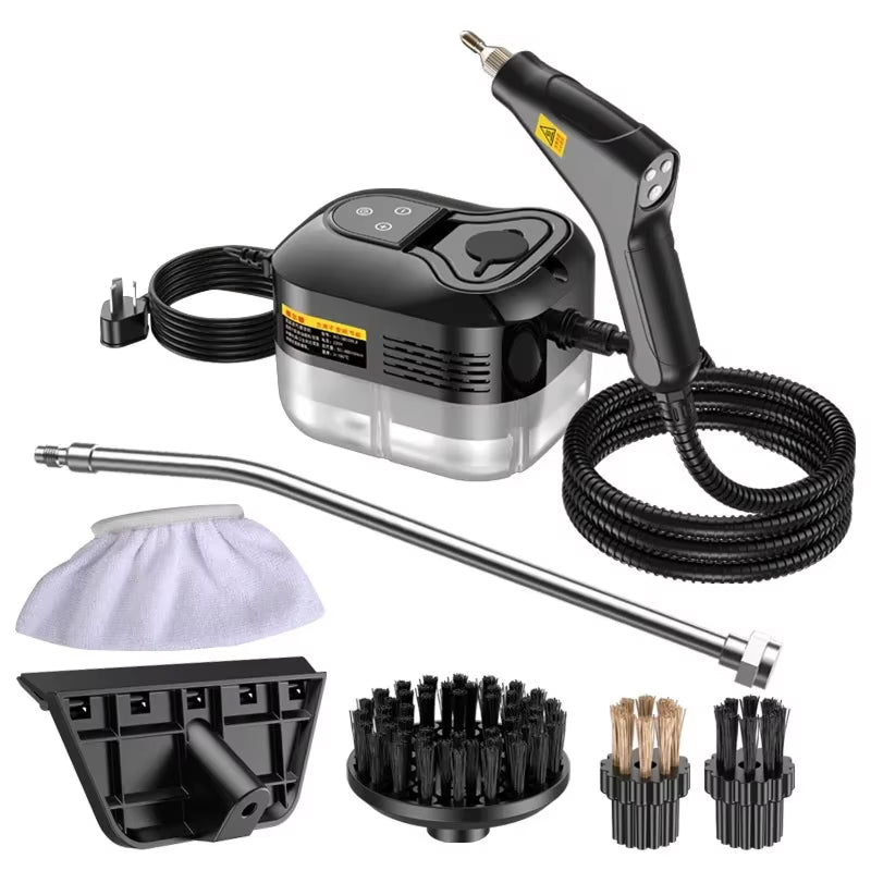 FlashiMist Professional 2500W Handheld Steam Cleaner for Home & Car