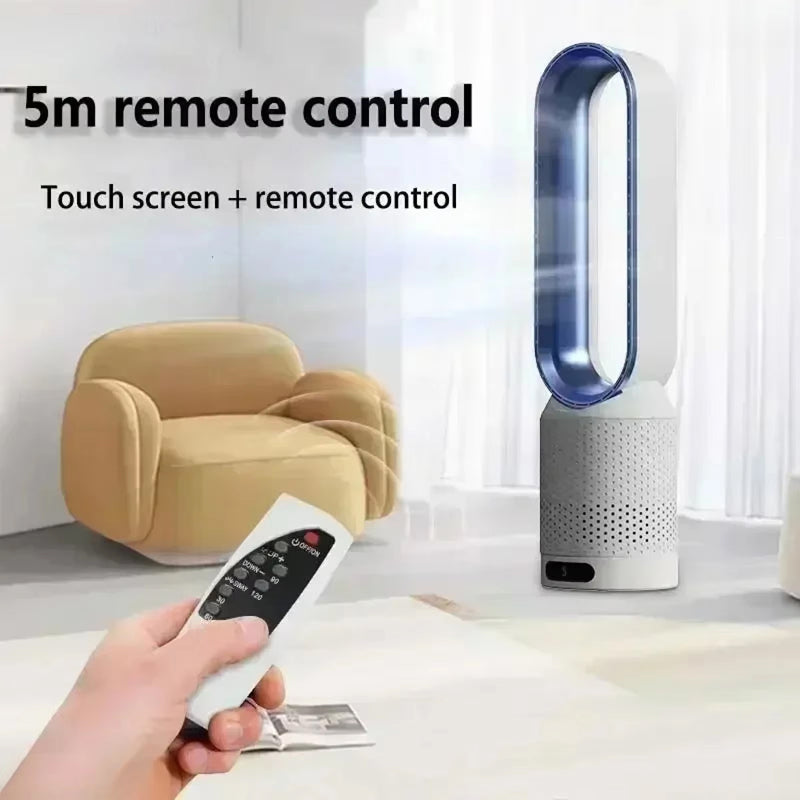CoolLyxi Bladeless Tower Fan UK - Safe & Quiet Cooling