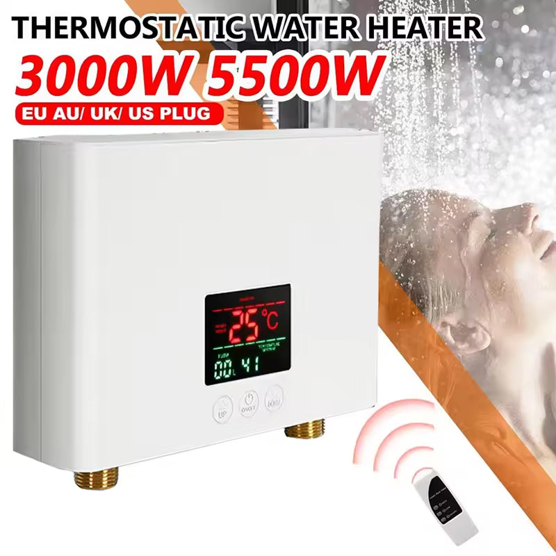HeateSnap 3000W Electric Tankless Water Heater