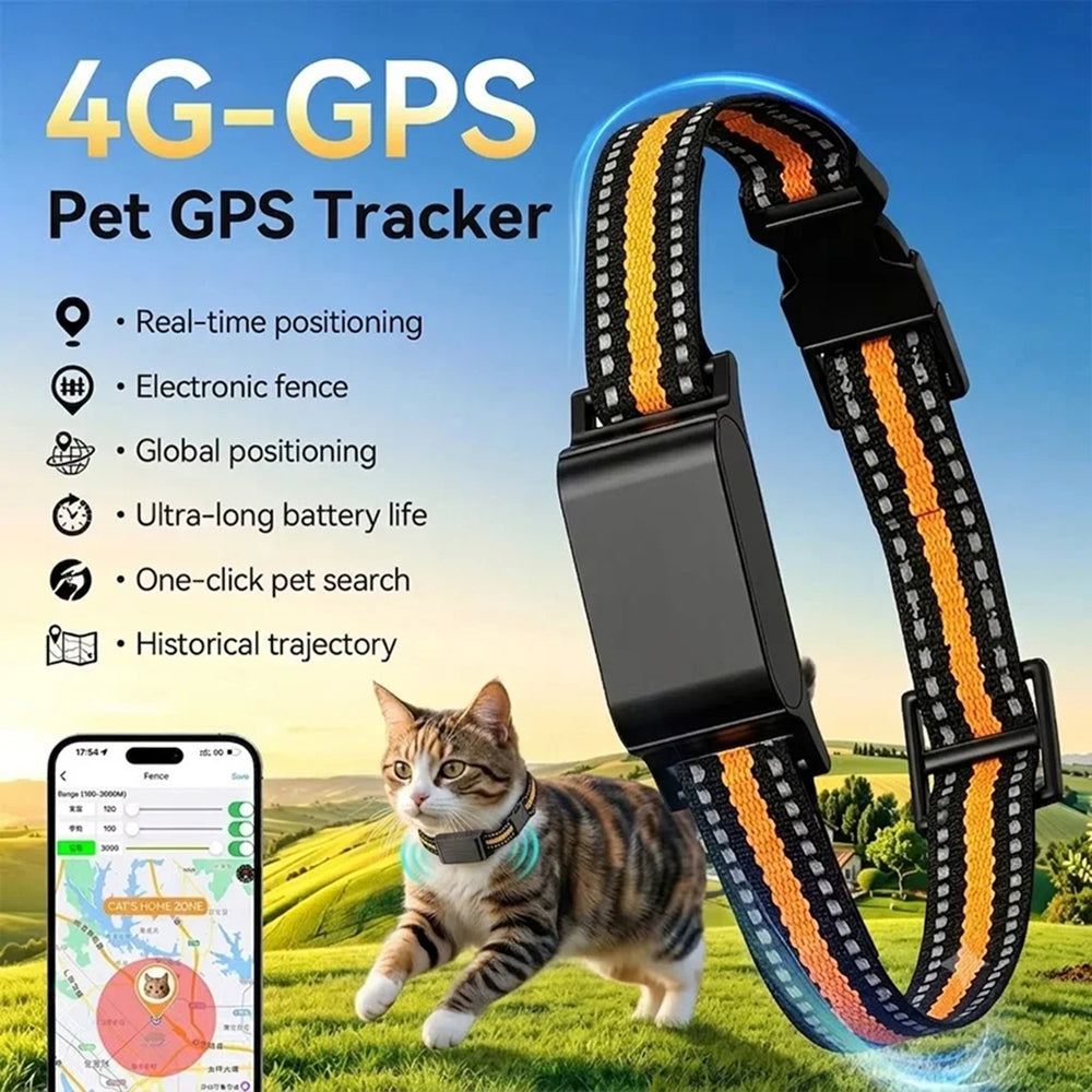 PawiTrack 4G Cat GPS Tracker & Activity Monitor UK