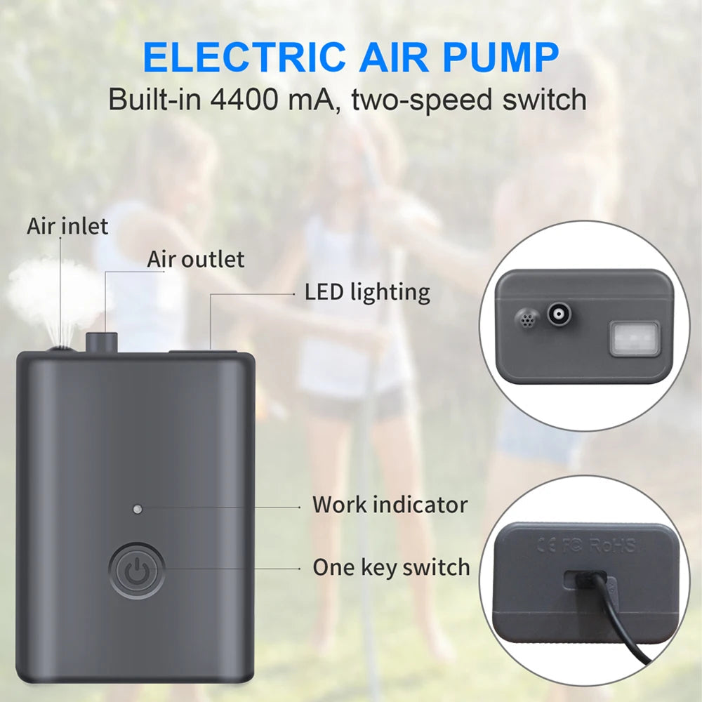 ClinyShowe Rechargeable Portable Camping Shower | Outdoor & Pet Wash