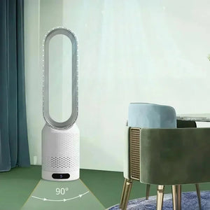 CoolLyxi Bladeless Tower Fan UK - Safe & Quiet Cooling