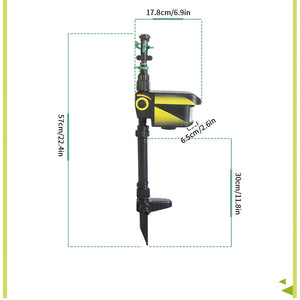 Sprynxie Solar Motion-Activated Garden Pest Deterrent