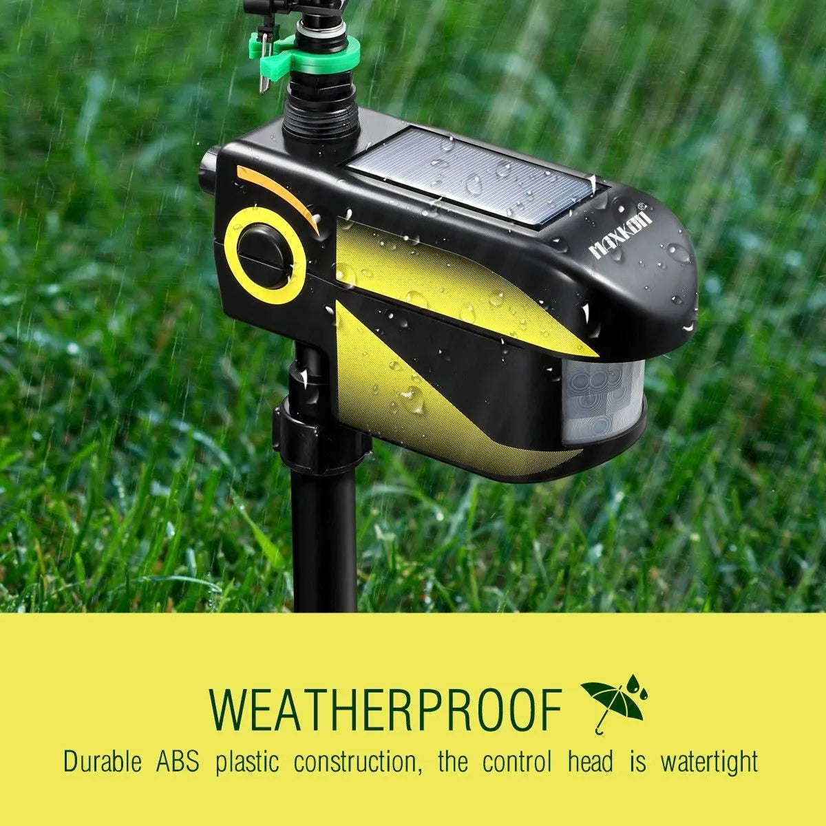 Sprynxie Solar Motion-Activated Garden Pest Deterrent