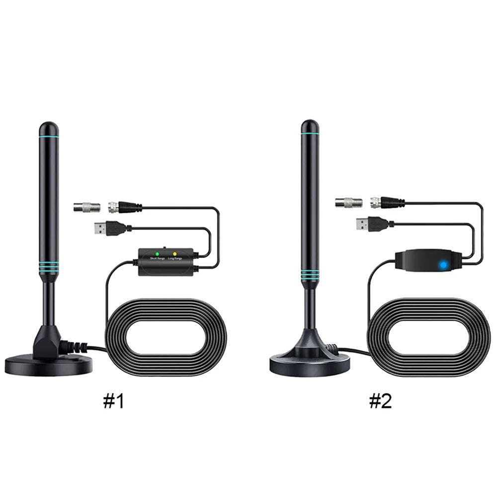 SygNarci 4K Indoor TV Aerial with 30dB Signal Amplifier
