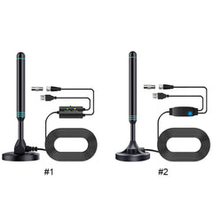 SygNarci 4K Indoor TV Aerial with 30dB Signal Amplifier