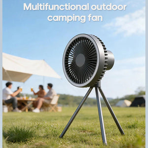 AerieVex 3-in-1 Portable Camping Fan & Power Bank UK