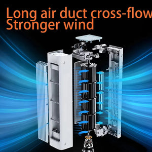 AeroPuri Portable Bladeless Tower Fan with 4000mAh Battery