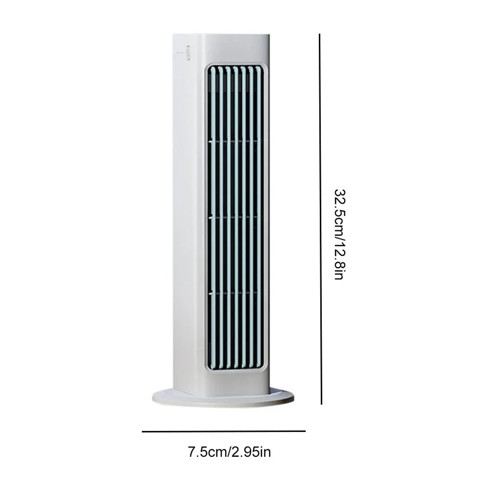 AeroPuri Portable Bladeless Tower Fan with 4000mAh Battery